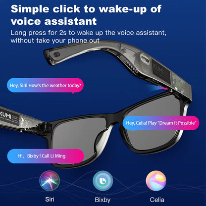 Meta V1 Smart Glasses Break Audio-Visual Imagination Create Bluetooth Glasses IPX4 Waterproof Bluetooth Phone Call