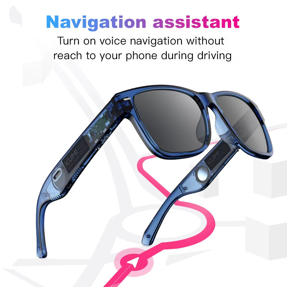 Meta V1 Smart Glasses Break Audio-Visual Imagination Create Bluetooth Glasses IPX4 Waterproof Bluetooth Phone Call