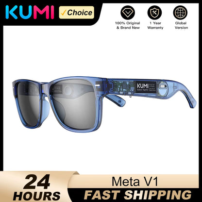 Meta V1 Smart Glasses Break Audio-Visual Imagination Create Bluetooth Glasses IPX4 Waterproof Bluetooth Phone Call